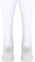 Truform Compression Socks, Men's Crew Length, 15-20 mmHg, White, Small, Pack of 2
