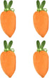 predolo Set of 4 Easter Carrot for Gifts and Treats, with Bunny Ears