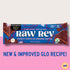 Raw Rev Vegan High-Protein Bars, Double Chocolate Brownie Batter, 10g Plant Protein, 12 Count, 1.6 Oz