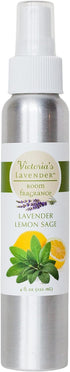 Victoria's Lavender Room Spray, All-Natural Home Atmosphere Spray, Essential Oil Concentrated, 4 oz