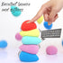 Makeup Sponge Set BEAKEY 5 Pack Micro Porous Low Absorption Soft Latex Free Foundation Beauty Sponges