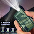 LcFun Rechargeable Electric Lighter, 360° Flexible Neck Windproof Plasma Lighter with LED Battery Display & Flashlight