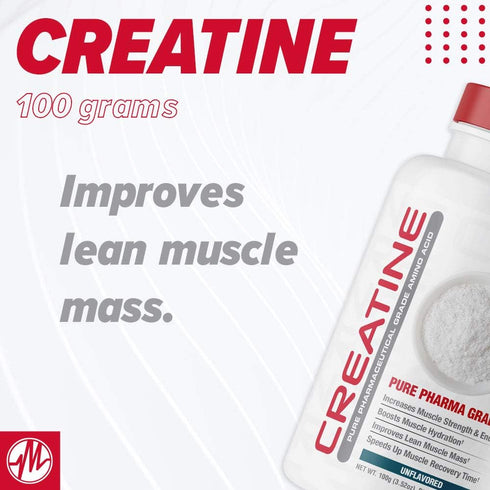 Metabolic Nutrition Creatine Powder, 100 Grams