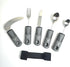 ONSET GO Set 6-Piece Adaptive Utensils for Elderly, Easy Grip Non-Slip Cutlery for Disabled Adults, Stainless Steel