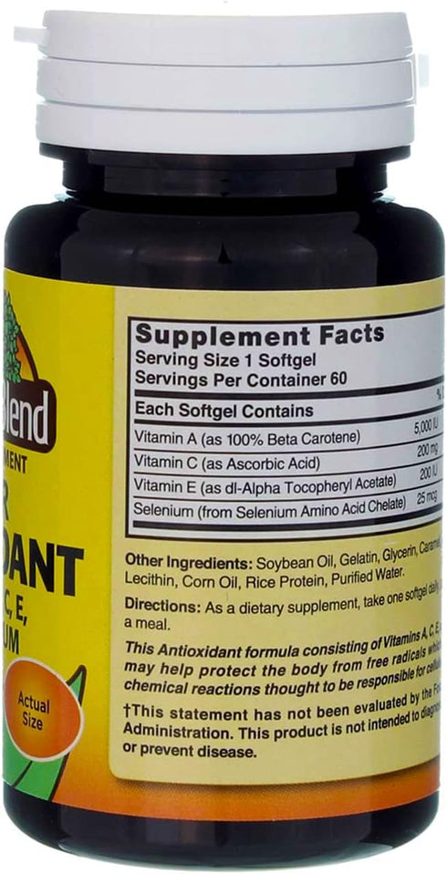 Super Antioxidant Aces, Nature's Blend, 60 Sgels