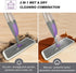 Spray Mop for Floor Cleaning - HOMSIER Microfiber Floor Mops Wet Dry Flat Mop with 550ML Refillable Bottle 3 Washable Pads Replacement, Dust Mop for Wooden Laminate Tile Marble Kitchen Hard Floors