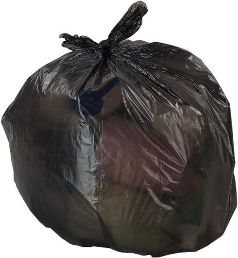 Small Trash Bag, 4 Gallon Black Unscented Leakproof Garbage Liners, 6 Rolls, 150 Counts