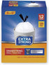 1.2 Gallon Drawstring Trash Bag, Small Garbage Bag, 120 Counts, White