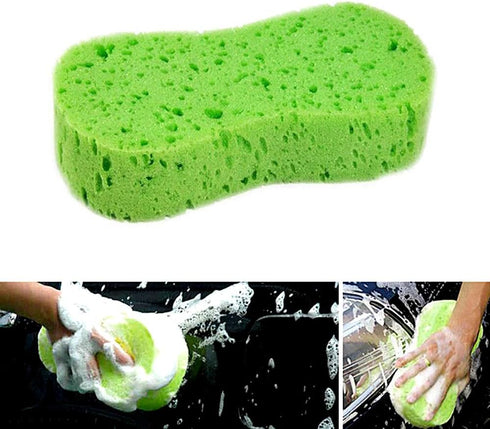5pcs Multi-Functional Car Wash Sponges, Large Cleaning Sponges Handy Wash Scrubber Kit