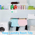 Laundry Detergent Holder 2 Pack, Tidy Soap Tray Dispenser Organizer, Drip Fit Catcher for Liquid Spigot Container