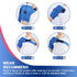 Heated Shoulder Support Brace - USB Electric Heating Pad for Rotator Cuff Pain Relief (S)