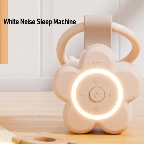 White Noise Sound Machine, Portable Sound Machine White Noise Sleep Timer Music Sleep Aid for Office Home Travel