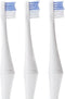 Smileactives Vibrite Sonic Electric Toothbrush Heads - 3 White/Blue Replacement Brush Heads for Teeth Whitening