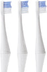 Smileactives Vibrite Sonic Electric Toothbrush Heads - 3 White/Blue Replacement Brush Heads for Teeth Whitening