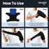 NEWGO Shoulder Ice Pack Wrap for Rotator Cuff Cold Therapy, FSA or HSA Eligible for Shoulder Pain Relief, Medium Size