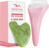 Ice Roller for Face, Gua Sha Facial Tools for Skin Care, Self Facial Massage Tools for Wrinkles and Puffiness