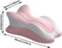 ZeawIEsvbyt 3D (Num.03) Couples Intimacy Pillow, Low-Profile Butt Cushion with Memory Foam Design, Support