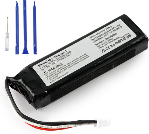 REYTRIC 6000mAh Replacement Battery for Charge 3 GSP1029102A 330SL Speaker 22.2Wh/3.7V