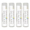 Organic Honey Rose Natural Lip Balm, 0.60 Ounce Pack of 4, Healing Organic Shea Butter for Natural Lip Repair