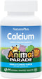 NaturesPlus Animal Parade Calcium, Vanilla Sundae Flavor - 90 Animal-Shaped Chewable Tablets, Promotes Healthy Bones