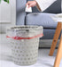 4 Gallon Clear Drawstring Garbage Bags, Small Trash Bags