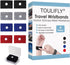 TOULIFLY Travel Wristbands, Black/Grey/Blue/Red