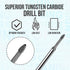 Makartt Nail Drill Bits: 3/32" Safety Tungsten Carbide Cuticle Remover for Electric Nail File