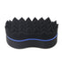 RioRand Hair Sponge Magic Barber Twist Curl Brush Sponge, Blue, 4.5 Inch (Pack of 1)