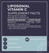 BodyBio Liposomal Vitamin C 60 Capsules, Powerful Immune Support, Maximum Absorption for Cell Support