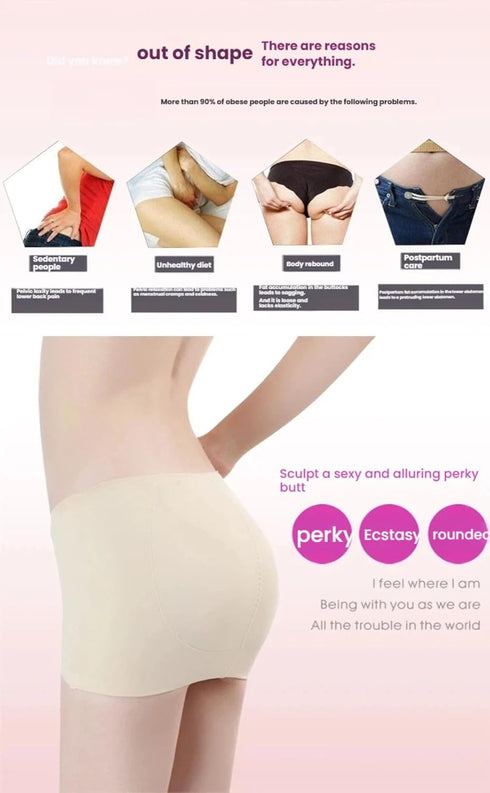 QXQKZPMYH Cinching Pelvic Bone Correction and Repair with Light Luxury Buckle and Hip Device, Postpartum Hip Shaping