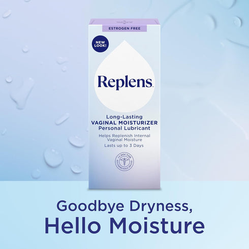 Recommended 8 Replens Long Lasting Vaginal Moisturizer for Vaginal Dryness, Doctor & Estrogen-Free, Pre-Filled