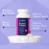 Probiotics for Women - 60 Capsules, Easy to Swallow Tiny Capsule with Prebiotics, 60 Billion CFUs