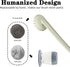 Stainless Steel Wool Brush Dish Scrubber with Handle Replacement Heads - Steel Scrubbing Scouring Pad Set of 16, Kitchen Cleaning Metal Dish Scrubber for Washing Dishes Grate Pot Pan Sink by WYSLP