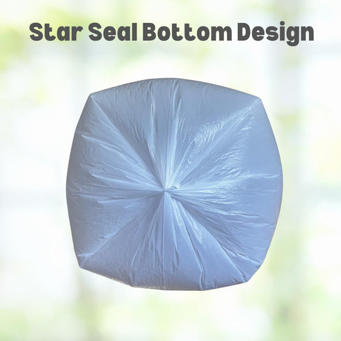 2.6 Gallon Scented Trash Bags with Handles, 100 Bags, Small Bathroom Garbage Bags for Home Office Bins