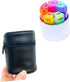 VALICLUD Medication Organizer Travel Pill Box Day Weekly Sections Portable Medicine Holder Pu Bag for Daily Use Outdoor