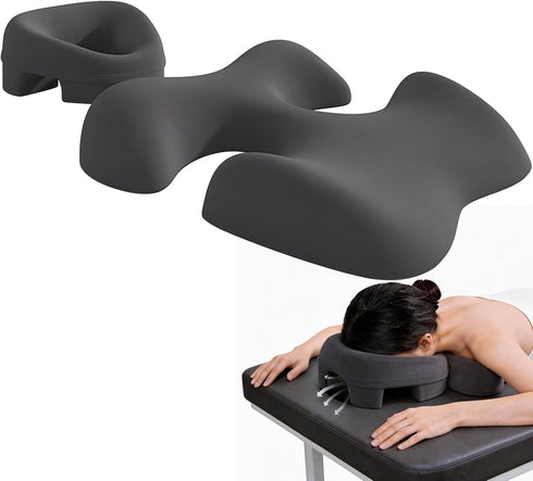 MKXPWMKS Face Down Pillows for Massage Table, Massage Headrest for Bed, Head Cushion