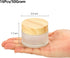 ZENFUN 16 Pieces 50 Gram/50ml /Glass Cosmetic Containers with lids, 1.7 oz Frosted Glass Bottle, Leak-proof Small Makeup Sample Jars, Refillable Travel Jars for Cream, Lotions, Lip Balm by ZENFUN