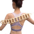 Wooden Therapy Massage Tools for Body Sculpting, Back Massage Roller Rope, Manual Cellulite Massage Maderoterapia Kit