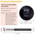 Kaely Pot Concealer Full Coverage Set, Waterproof Foundation Makeup Brush Kit, Eye Ring Corrector