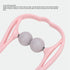 Portable U Shaped Shiatsu Neck Massager - Deep Tissue Relief in Pink