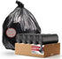250 Count 13 Gallon Black Tall Kitchen Trash Bags, Multi-purpose Bin Liners for Bathroom, Office, Recycling