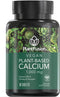 PlantFusion Vegan Calcium, Premium Plant Based Calcium (1000mg) with Magnesium, D3, K2, Boron, 90 Vegan Tablets