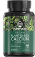 PlantFusion Vegan Calcium, Premium Plant Based Calcium (1000mg) with Magnesium, D3, K2, Boron, 90 Vegan Tablets