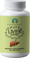 Liver Support Herbal Ayurvedic Supplement, 60 Caplets - Supports Healthy Liver with 13 Powerful Herbs, Vegan,