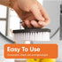 Superio Nail Brush for Cleaning Fingernails, Small Stiff Scrub Brush, 6 Pack in White, Grey, Blue