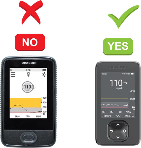 Dexcom G7 & G6 Receiver Silicone Case (DRed)