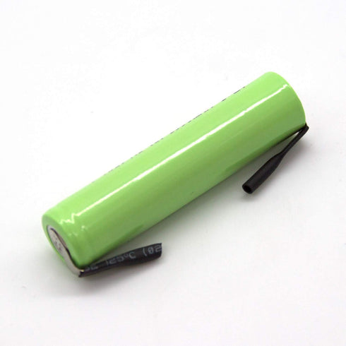 YUTSUJO (4-Pack) 1.2V 1000mAh AAA Ni-MH Rechargeable Battery with Solder Tabs for Waterpik Toothbrush Electric Razors