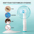 Electric Toothbrush Travel Case, Hard Storage Case, 6 Toothbrush Cover Caps, Fits Oral-B/Philips Sonicare