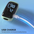 Spo2 Finger Pulse Oximeter, Fingertip Blood Oxygen Saturation with Pulse Monitor Rechargeable, Accurate Reading