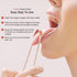 Pure Copper Tongue Scraper Cleaner, Surgical Tongue Scraper, Best Remedy for Bad Breath, Flexible Handle, Set of 1